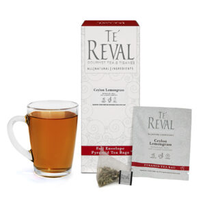 Te' Reval Ceylon Lemongrass 30 x 2.5g Pyramid Teabag