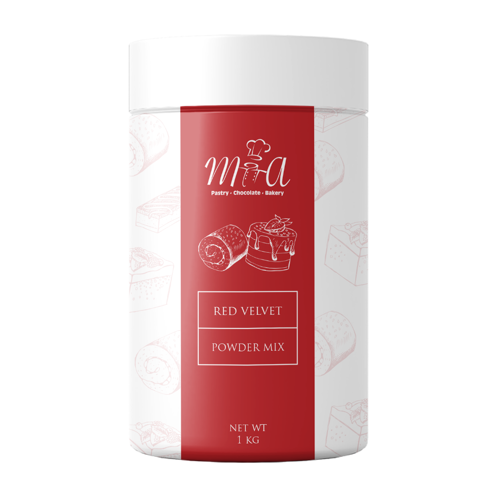 MIA Red Velvet Powder Mix 1Kg MIA Red Velvet Powder Mix 1Kg