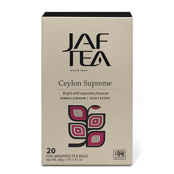 Tea Bags - Ceylon Supreme - 20x2g Foil Env TB Ed.01