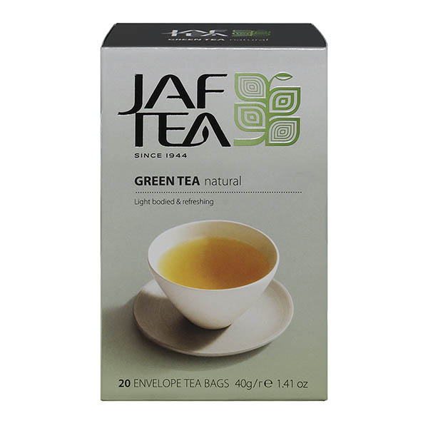 Tea Bags - Natural Green Tea - 20 Foil Env TB