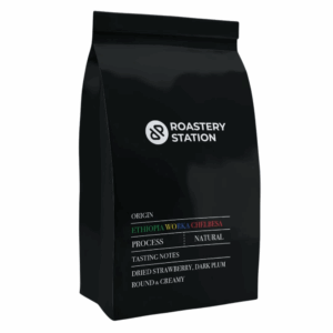 Roastery Station Roasted Beans -Ethiopia Worka Chelbesa Gedeb natural - 1 Kg