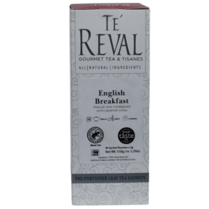Te' Reval English Breakfast loose leaf 30 sachets