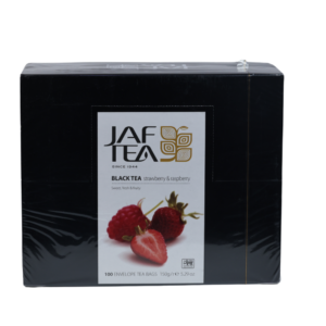 JAF Tea Strawberry & Raspberry 100 x 1.5g FE