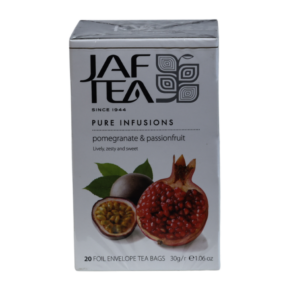 JAF Tea Pure Infusions Pomegranate & Passionfruit Tea 20FE x 1.5g