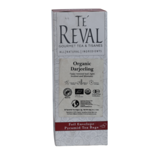 Te' Reval Organic Darjeeling 30 sachets x 2g