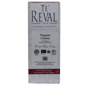 Te' Reval Single Estate Organic Ceylon 30 sachets x 2g