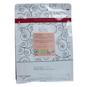 Te' Reval Single Estate Organic Ceylon 300g pouch - Image 2