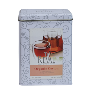 Te' Reval Single Estate Organic Ceylon 300g Tin