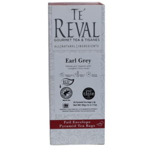 Te' Reval Earl Grey 30x3g Pyramid TeaBag (eco)